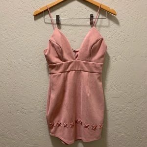 Suede Tiger Mist dress